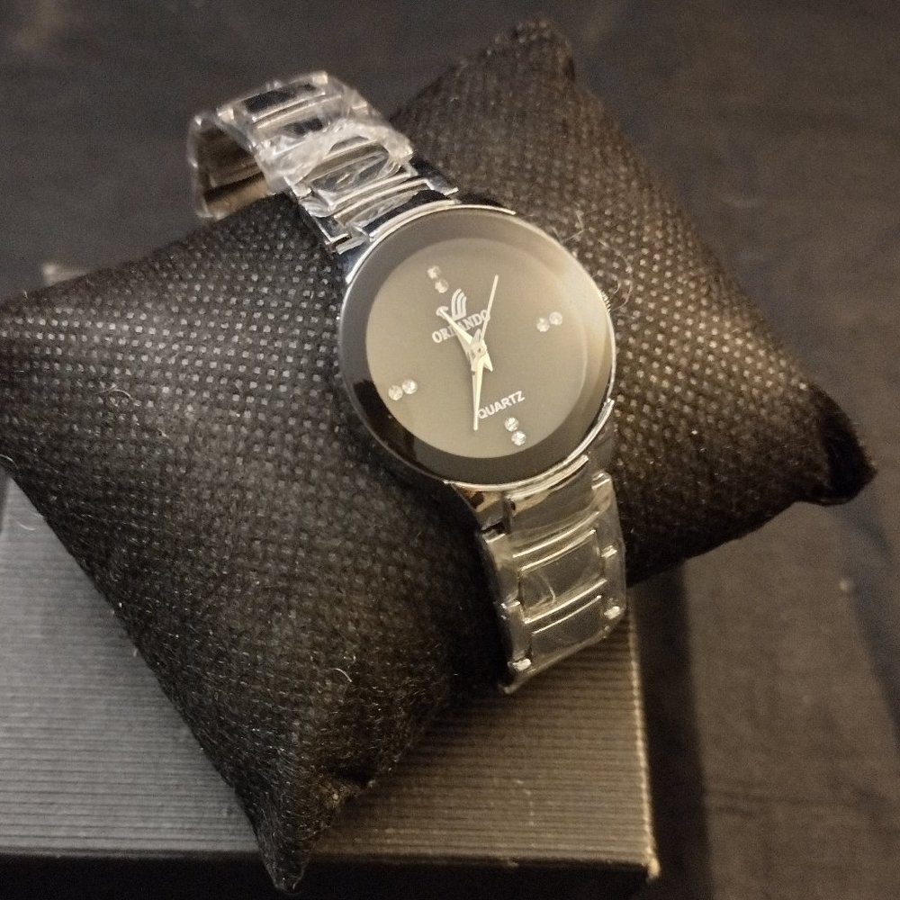 Men's Orlando Quartz Causal Round Watch - NWB